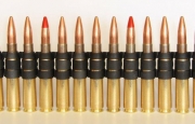 12,7 x 99mm small calibre rounds - linked